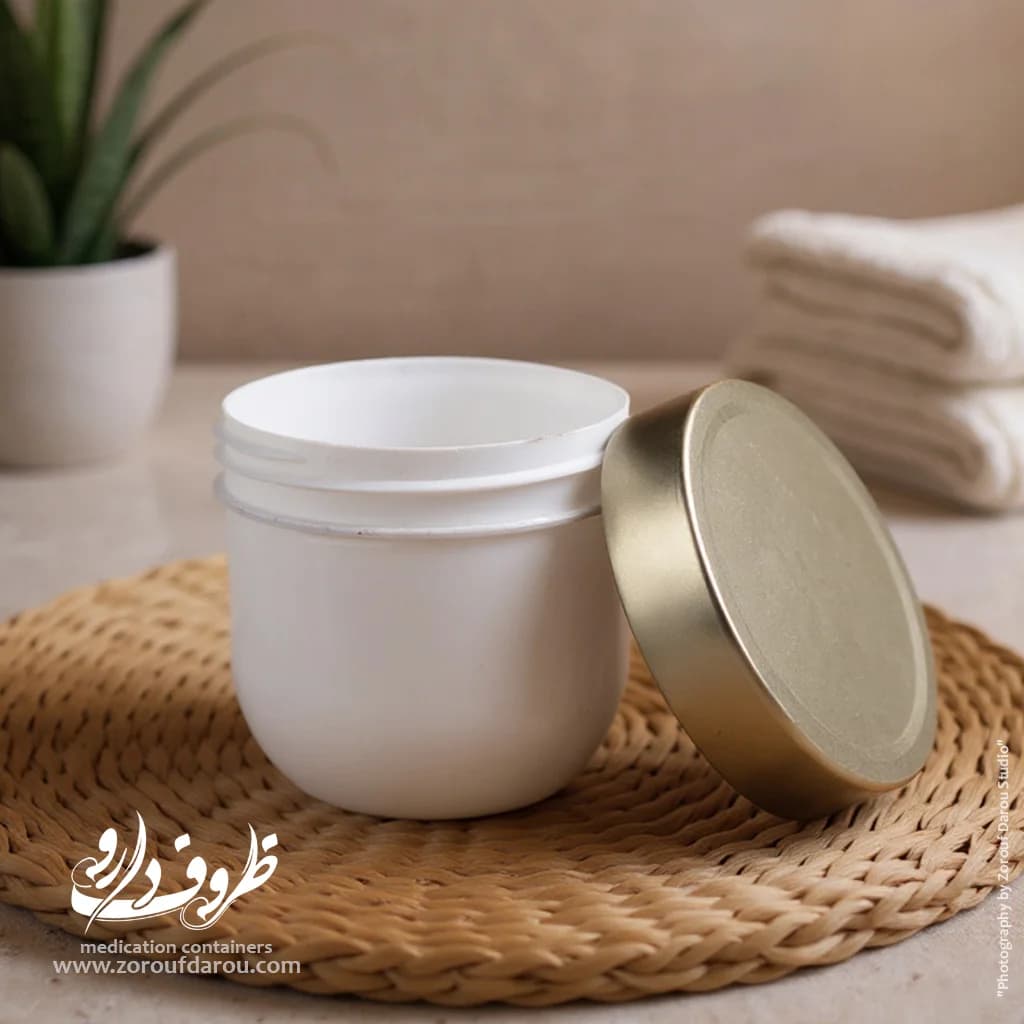 قوطی کرم درب پیچ 175 گرمی — تصویر ۶