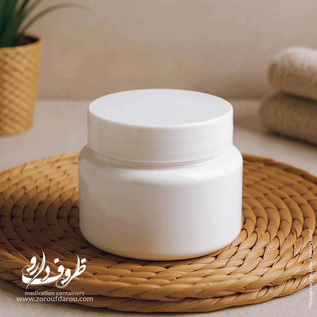قوطی کرم درب پیچ 230 گرمی — تصویر ۲
