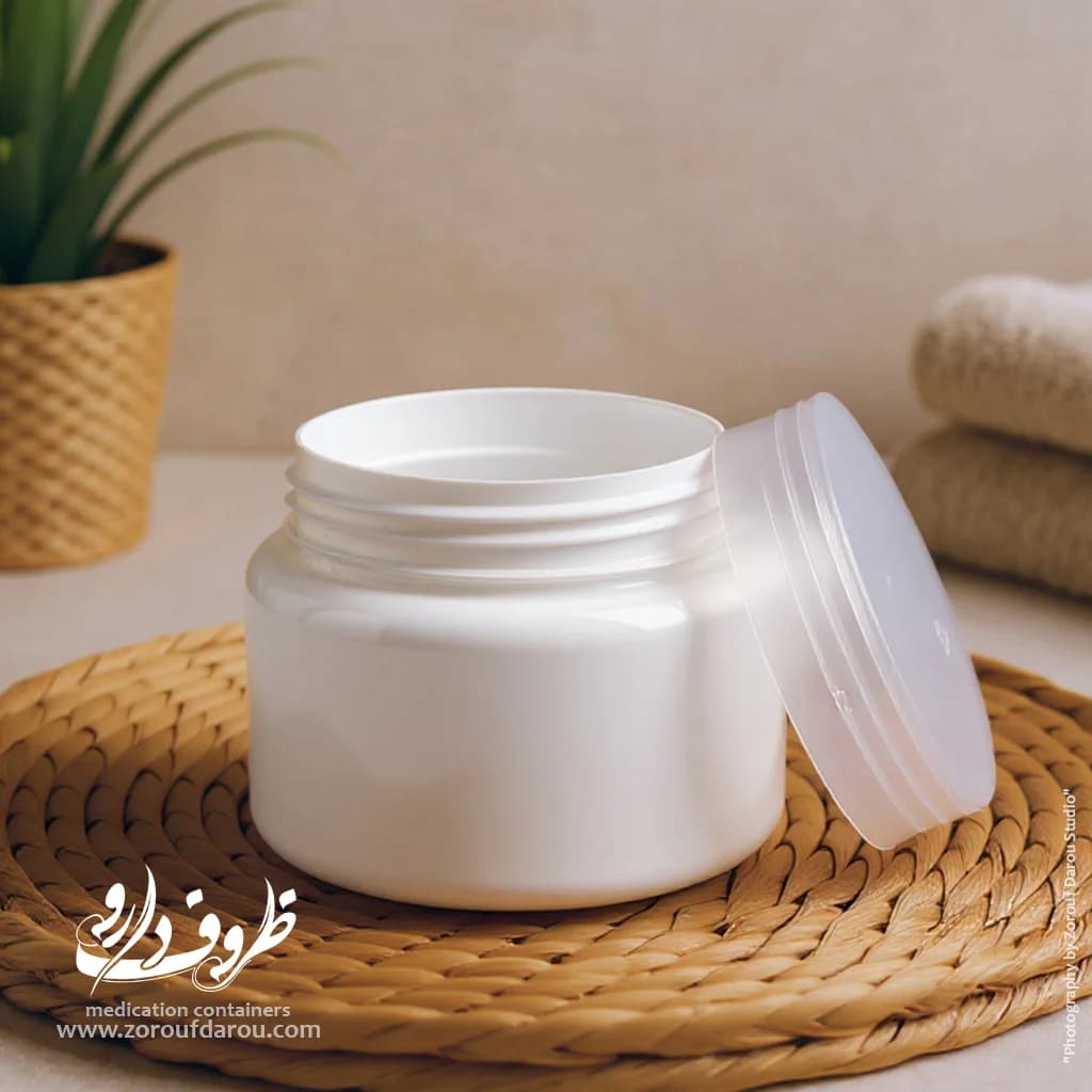 قوطی کرم درب پیچ 230 گرمی — تصویر ۸