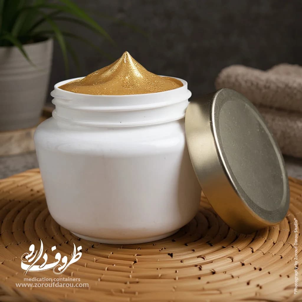 قوطی کرم درب پیچ 300 گرمی — تصویر ۸