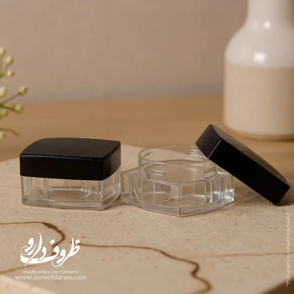 قوطی کرم کریستال ارغوان 5 گرمی — تصویر ۲