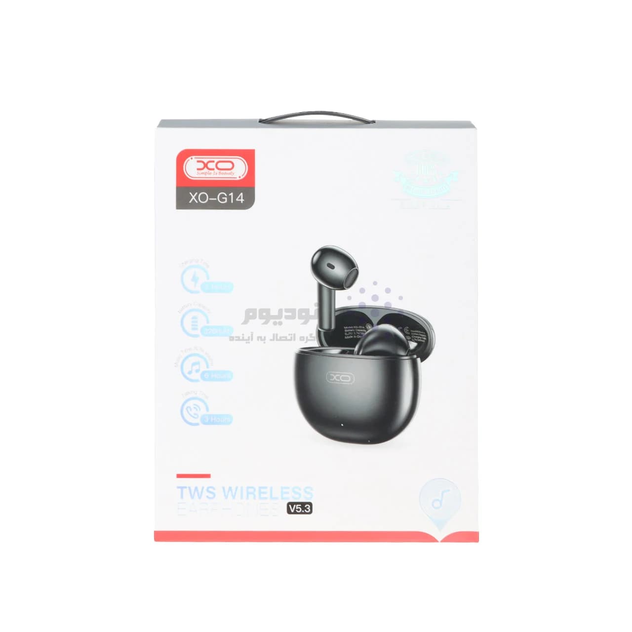 ایرفون بی سیم XO مدل G14 – مشکی — تصویر ۷