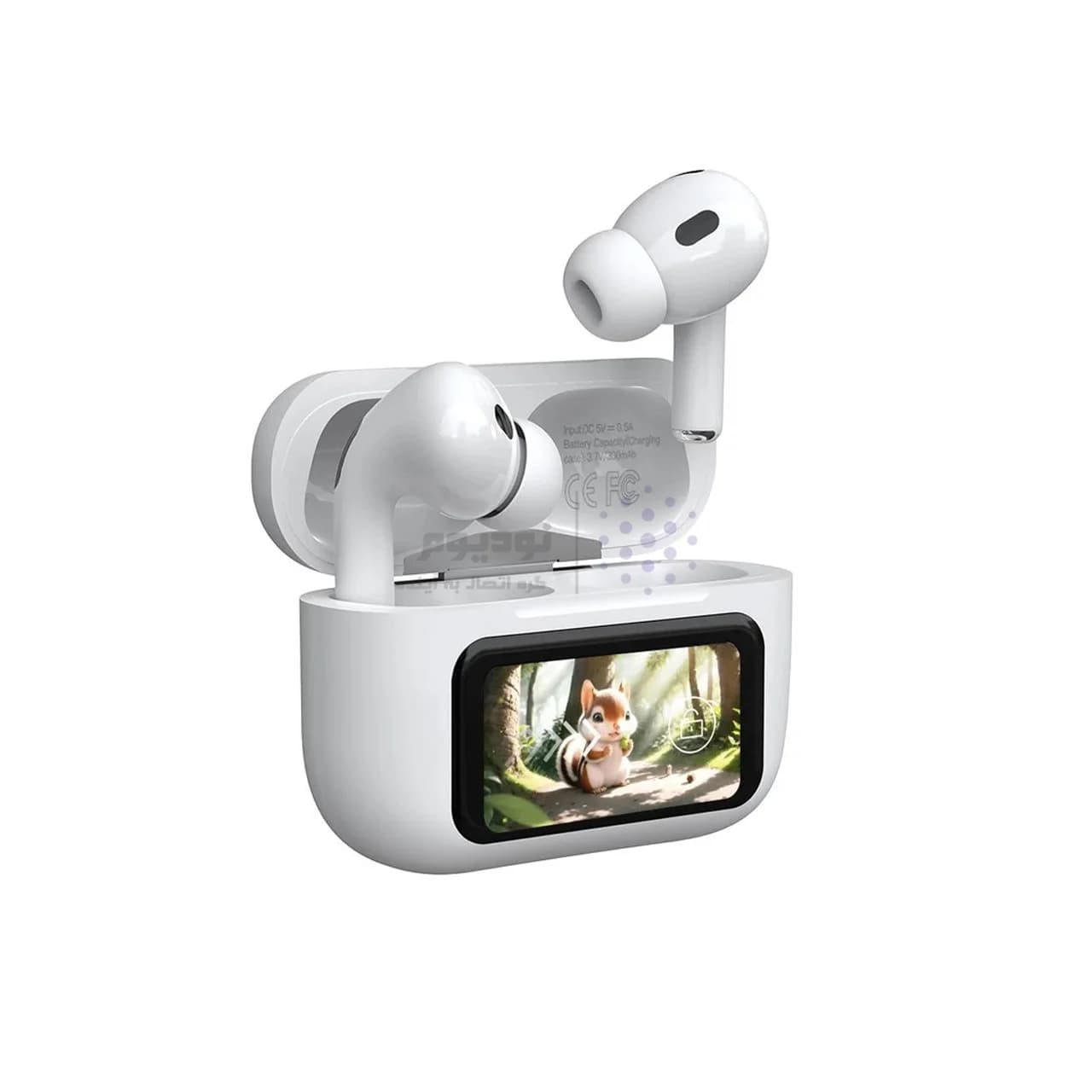 ایرفون بی سیم XO باقابلیت ANC و صفحه نمایشگر لمسی مدل X36 – سفید — تصویر ۳