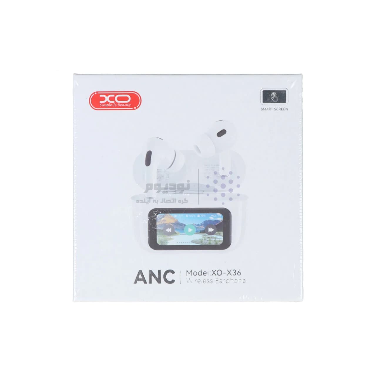 ایرفون بی سیم XO باقابلیت ANC و صفحه نمایشگر لمسی مدل X36 – سفید — تصویر ۱۱