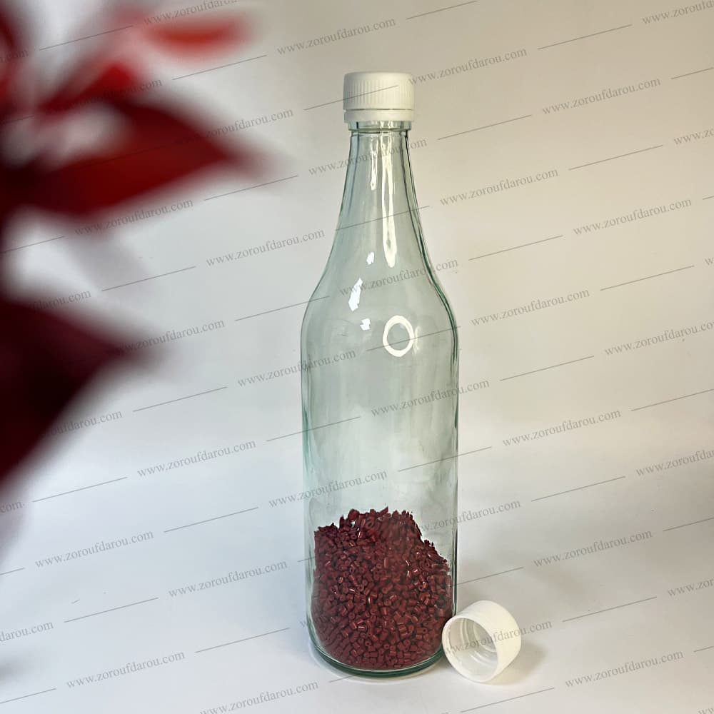 بطری آبلیمویی شیشه ای 600 سی سی — تصویر ۴