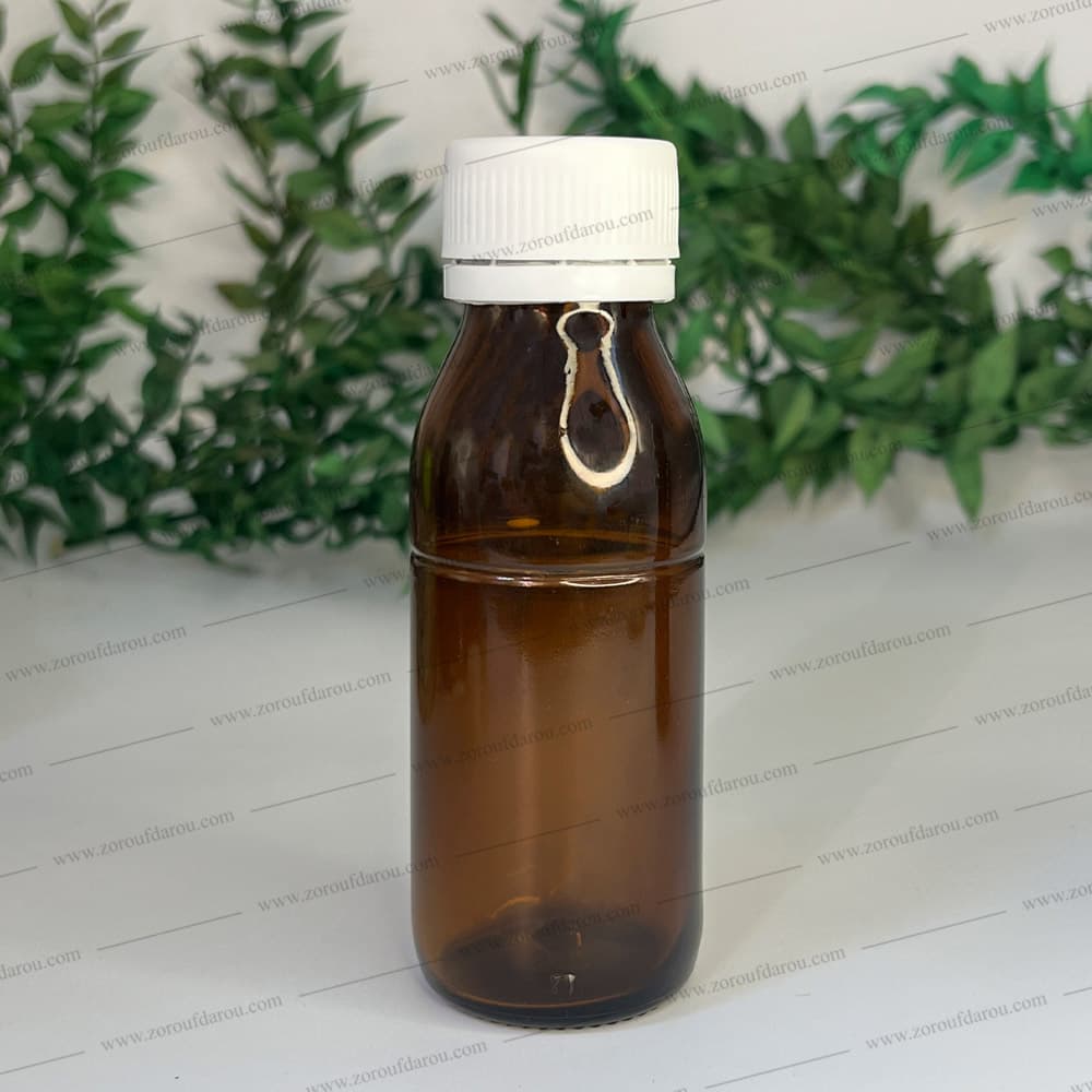 شیشه شربتی 90 سی سی خط دار — تصویر ۴