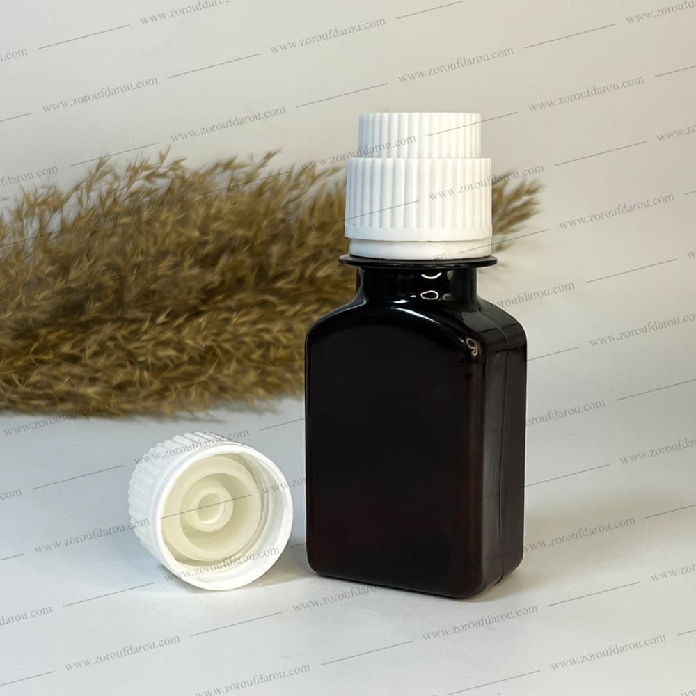 بطری پلاستیکی پت 60 سی سی کتابی دهانه 28 — تصویر ۶