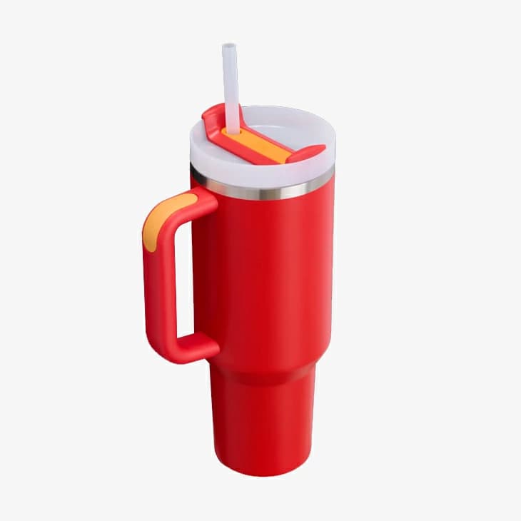 ماگ تامبلر نی دار استنلی STANLEY QUENCHER H2.0 TUMBLER 30 OZ- 887ml — تصویر ۶
