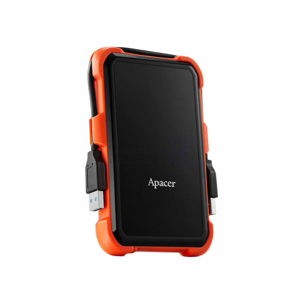 هارد اکسترنال Apacer مدل AC630 ظرفیت 2TB – مشکی نارنجی — تصویر ۴