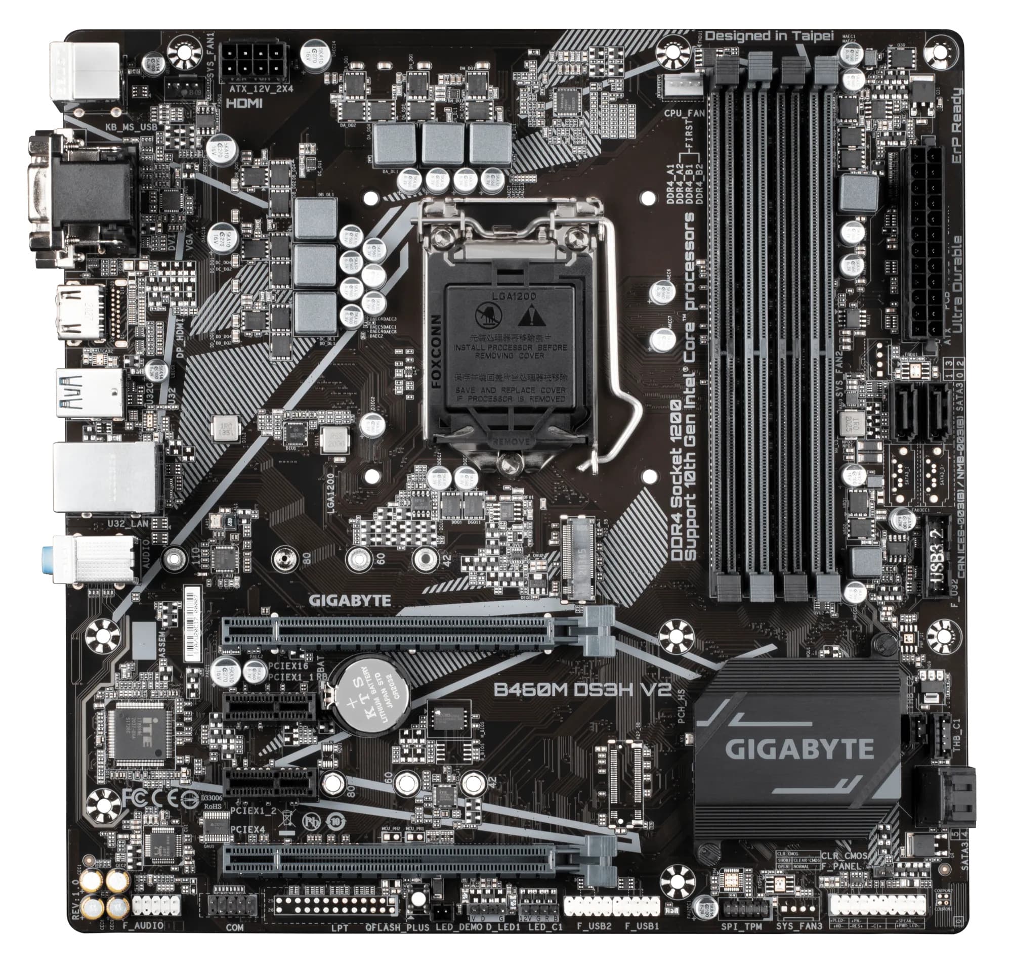 مادربرد GIGABYTE B460M DS3H V2 — تصویر ۴
