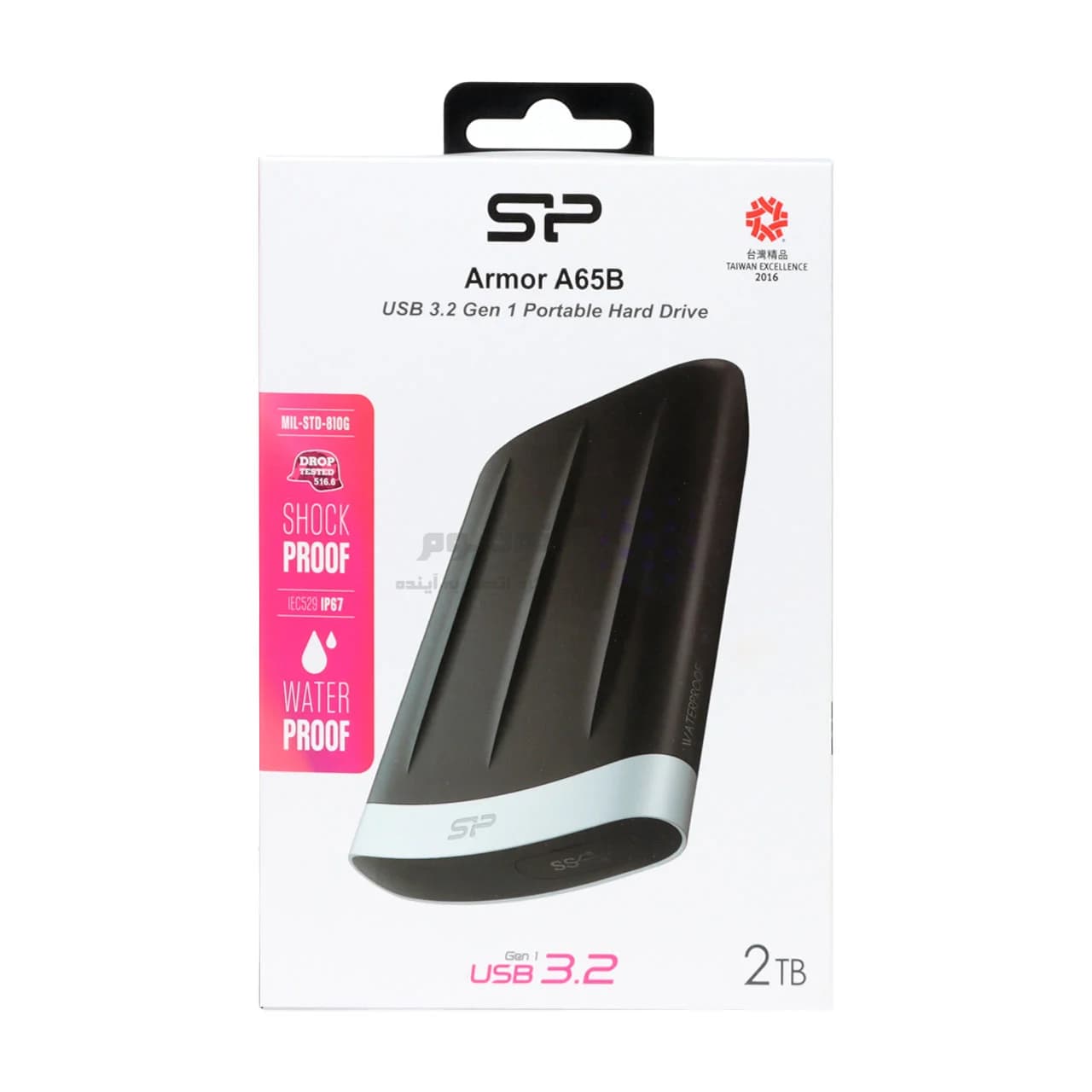 هارد اکسترنال Silicon Power USB3.2 مدل Armor A65B ظرفیت 2TB – مشکی (گارانتی متین) — تصویر ۹