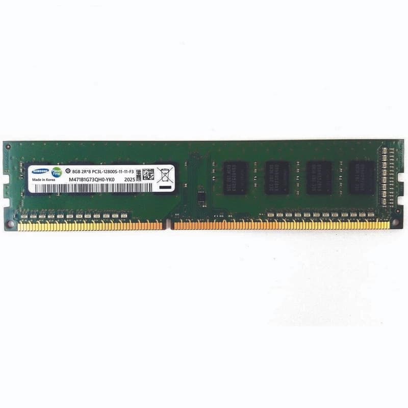 رم لپتاپ سامسونگ 8 گیگابایت DDR3 PC3L فرکانس 1600 تایمینگ CL11