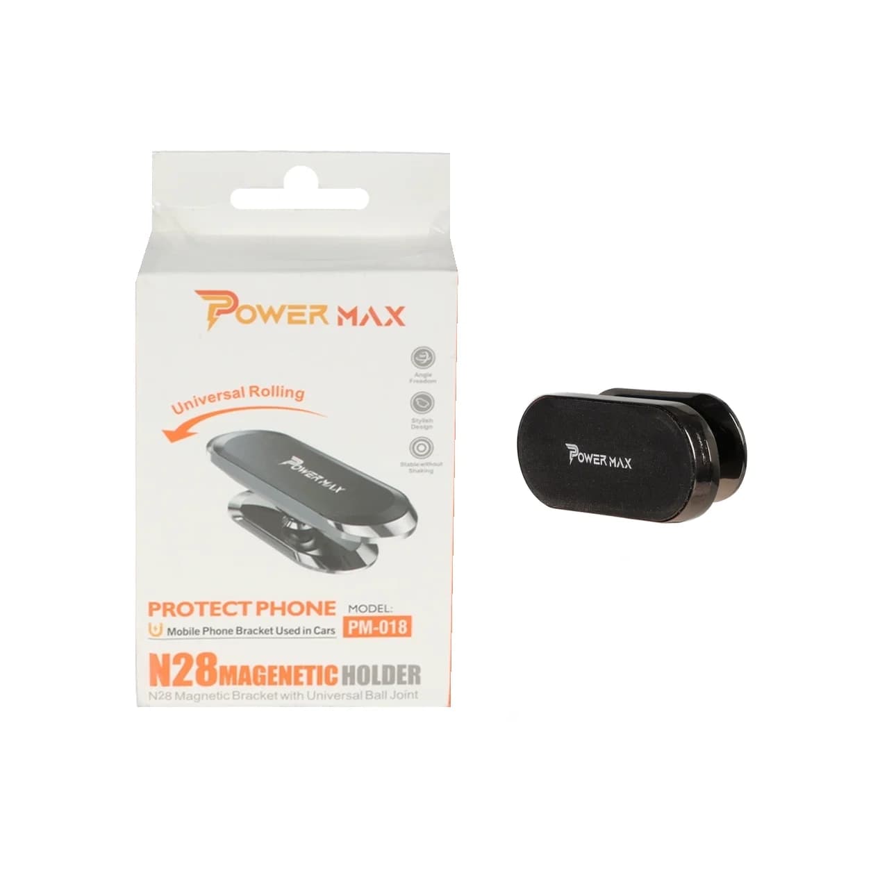 هولدر مگنتی گوشی موبایل Power Max مدل PM-018 – مشکی — تصویر ۲