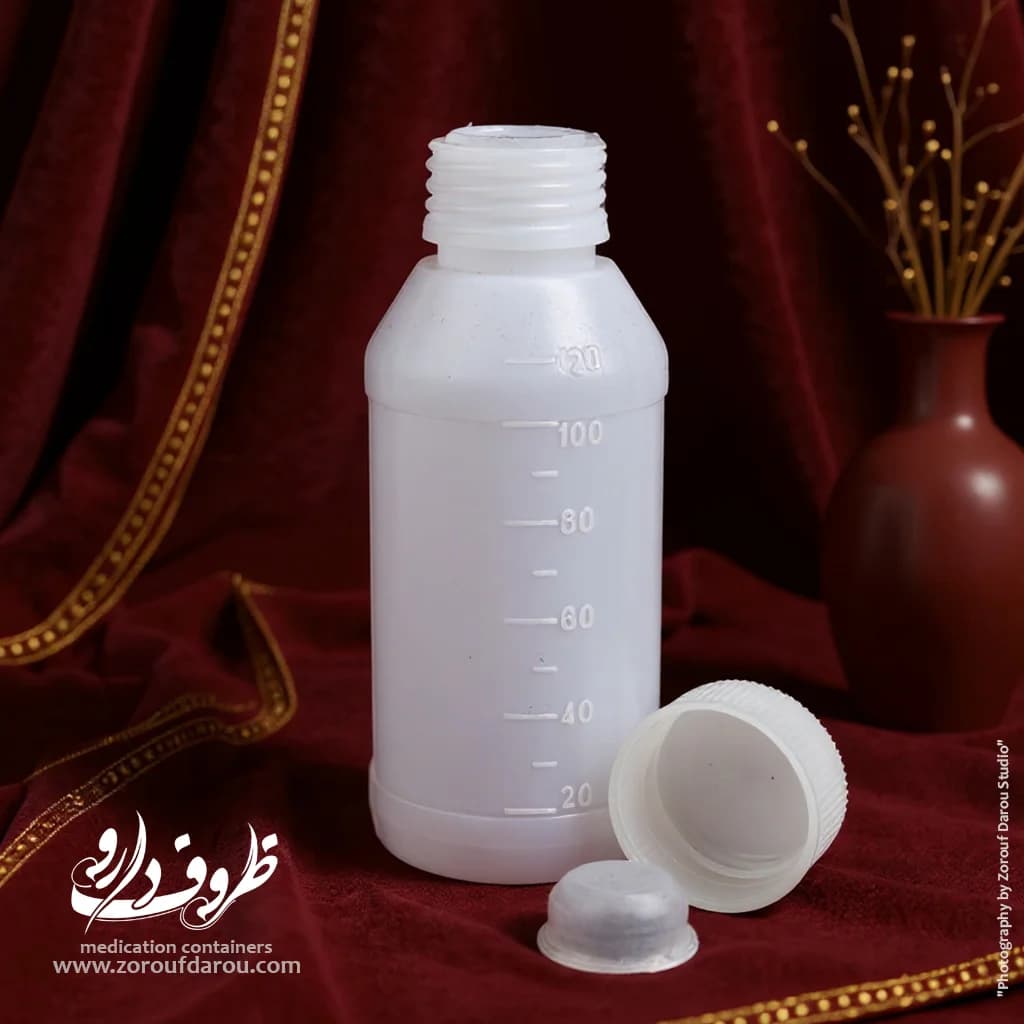 بطری مدرج 120 سی سی — تصویر ۳