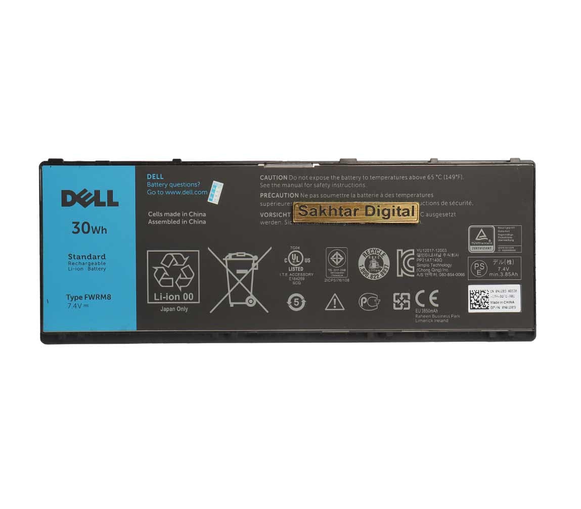 باتری اورجینال لپ تاپ دل Dell Latitude 10-ST2 — تصویر ۳