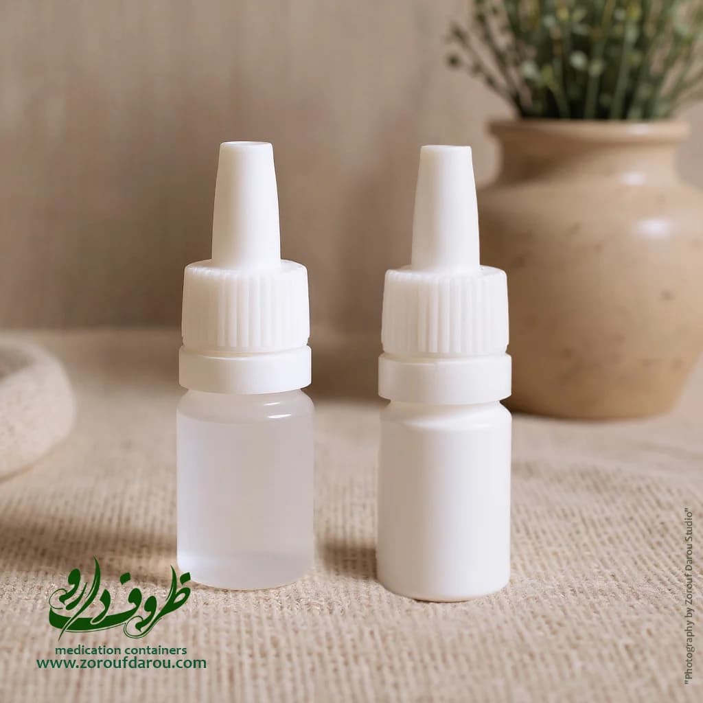 بطری قطره چکان پلاستیکی 5 سی سی