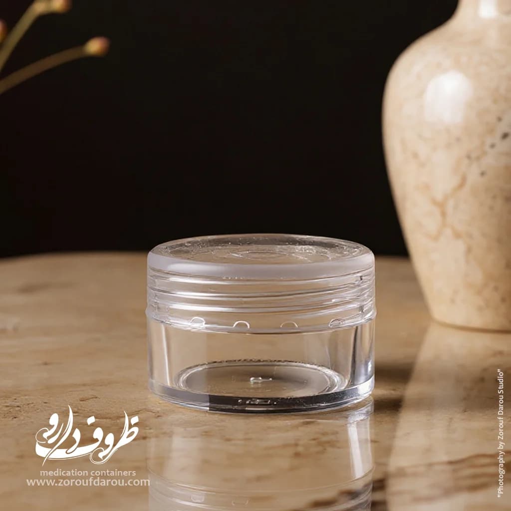 قوطی کرم کریستال 5 گرمی گرد — تصویر ۴