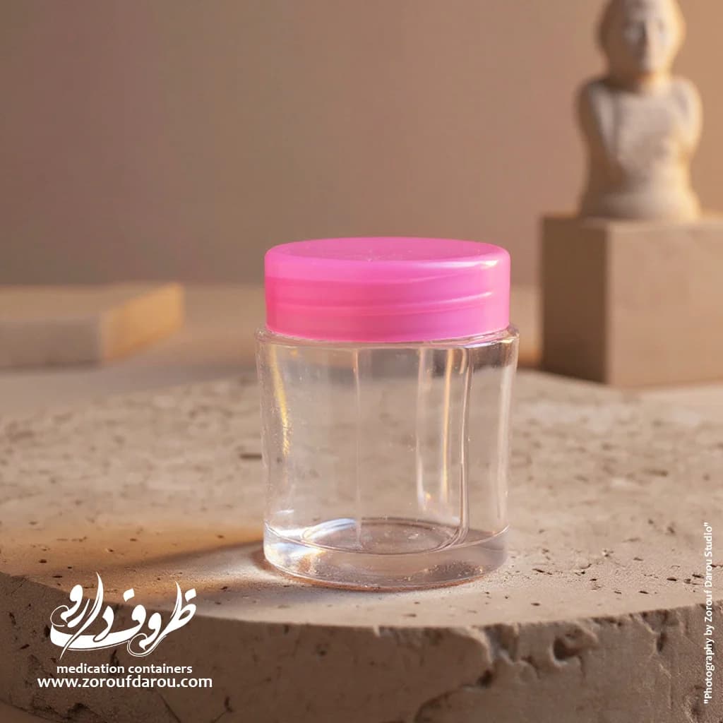 قوطی کرم کریستال 10 گرمی چهارگوش — تصویر ۳