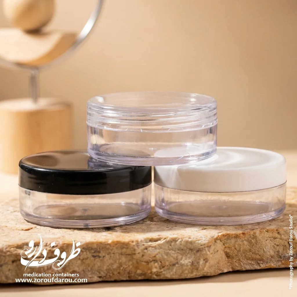 قوطی کرم کریستال 20 گرمی تخت — تصویر ۱۰