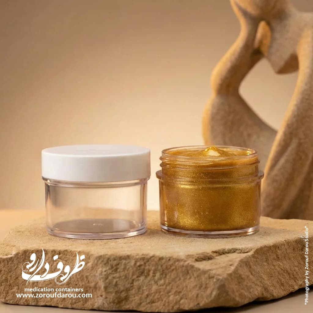 قوطی کرم کریستال 30 گرمی ایستاده — تصویر ۵