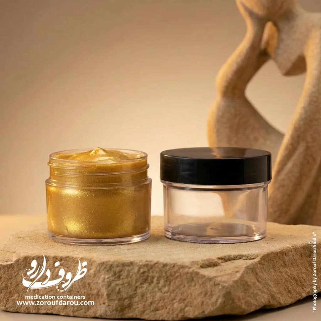 قوطی کرم کریستال 30 گرمی ایستاده — تصویر ۷