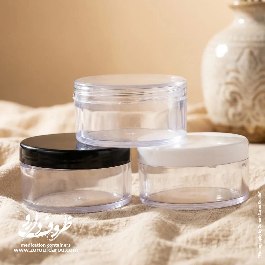 قوطی کرم کریستال 30 گرمی تخت — تصویر ۲