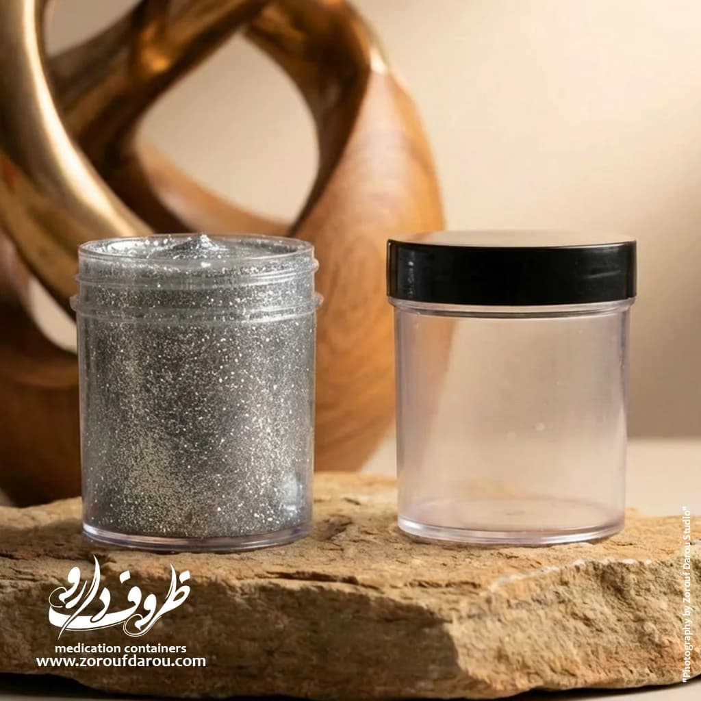 قوطی کرم کریستال 60 گرمی ایستاده — تصویر ۳