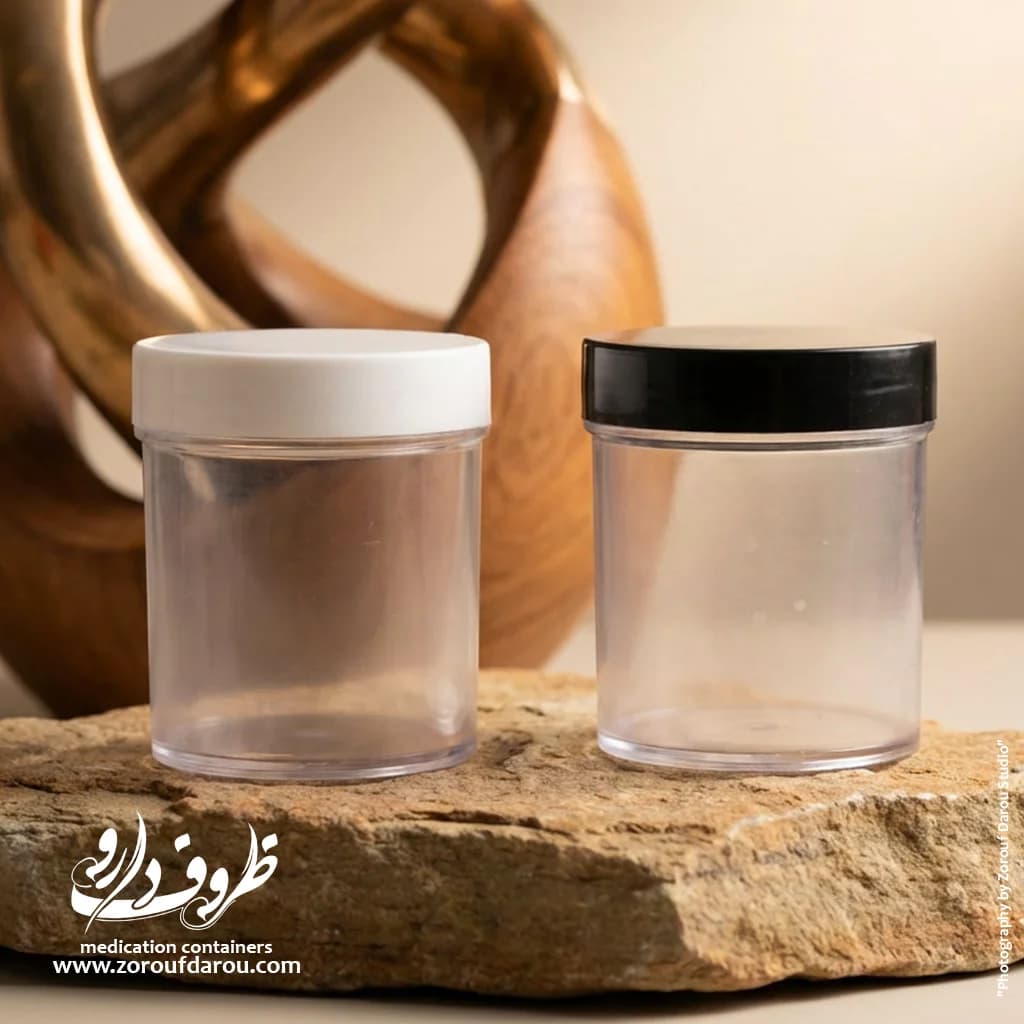 قوطی کرم کریستال 60 گرمی ایستاده