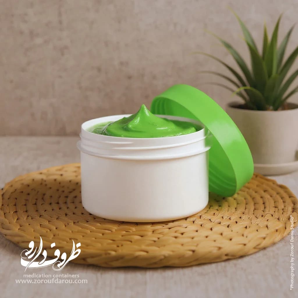 قوطی کرم درب پیچ 60 گرمی — تصویر ۵