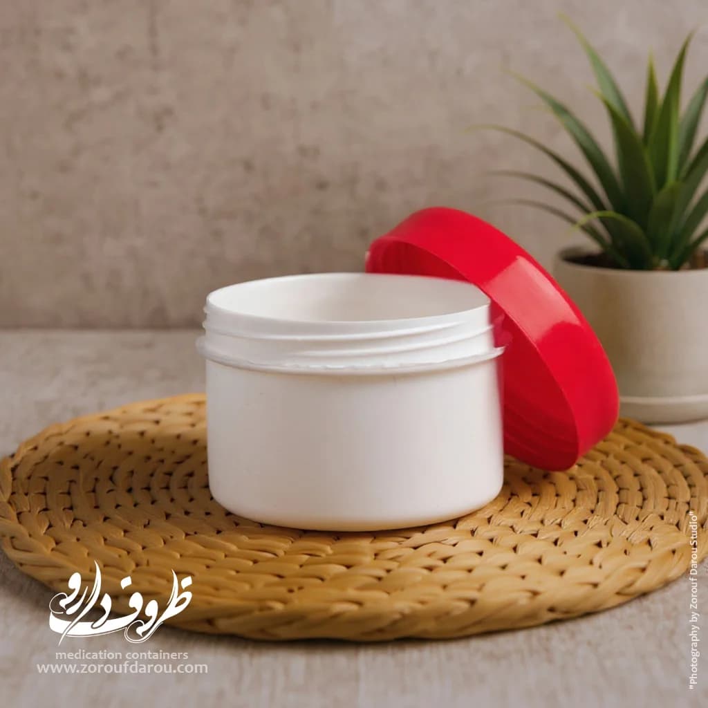 قوطی کرم درب پیچ 60 گرمی — تصویر ۸
