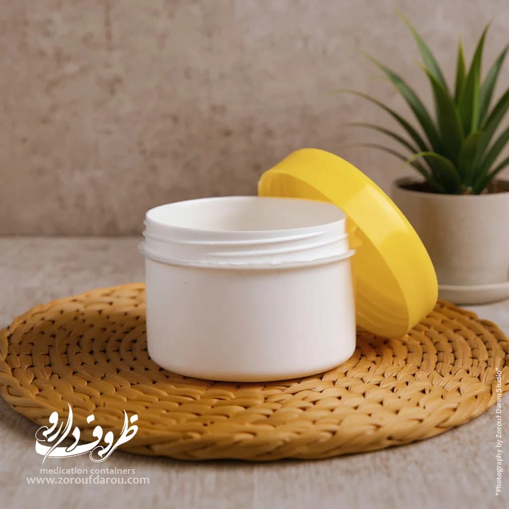 قوطی کرم درب پیچ 60 گرمی — تصویر ۷