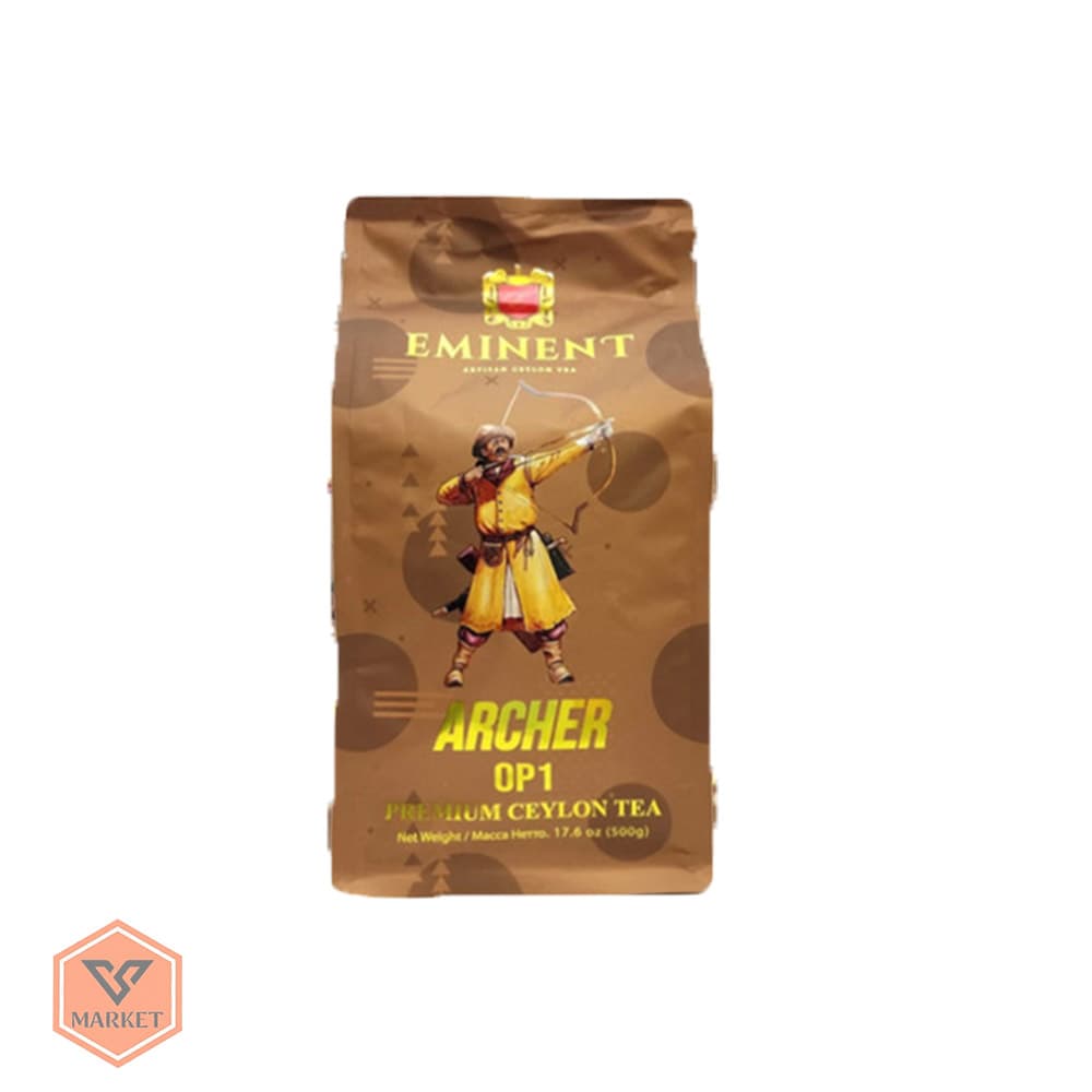 چای سیاه سیلان امیننت مدل آرچر (Eminent Archer OP1 Premium Ceylon Tea) – پاکت ۵۰۰ گرمی