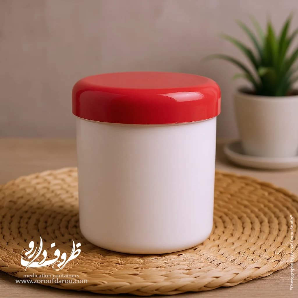 قوطی کرم درب پیچ 200 گرمی — تصویر ۲