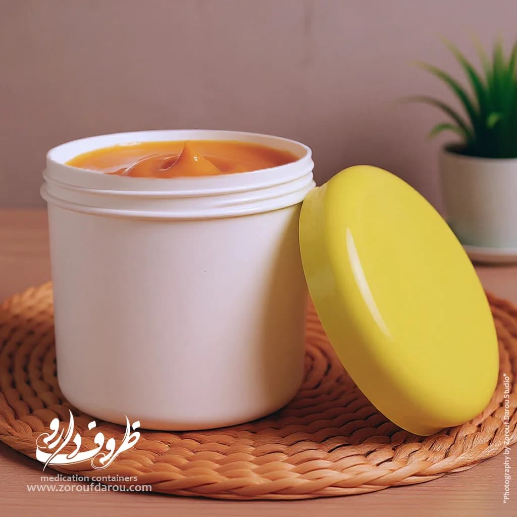 قوطی کرم درب پیچ 200 گرمی — تصویر ۳