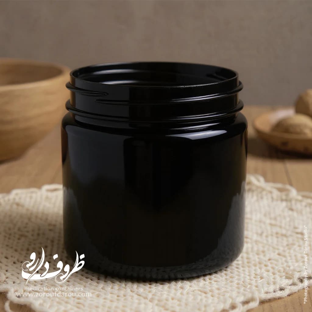 قوطی جار 250 سی سی دهانه 70 — تصویر ۱۱