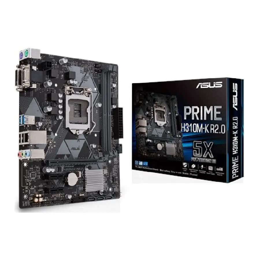 مادربرد Asus Prime H310M‑K R2.0 سوکت LGA1151 — تصویر ۷