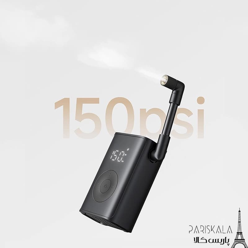 پمپ باد شیاومی مدل MIJIA COMPACT AIR COMPRESSOR MJBXCQBQW — تصویر ۹