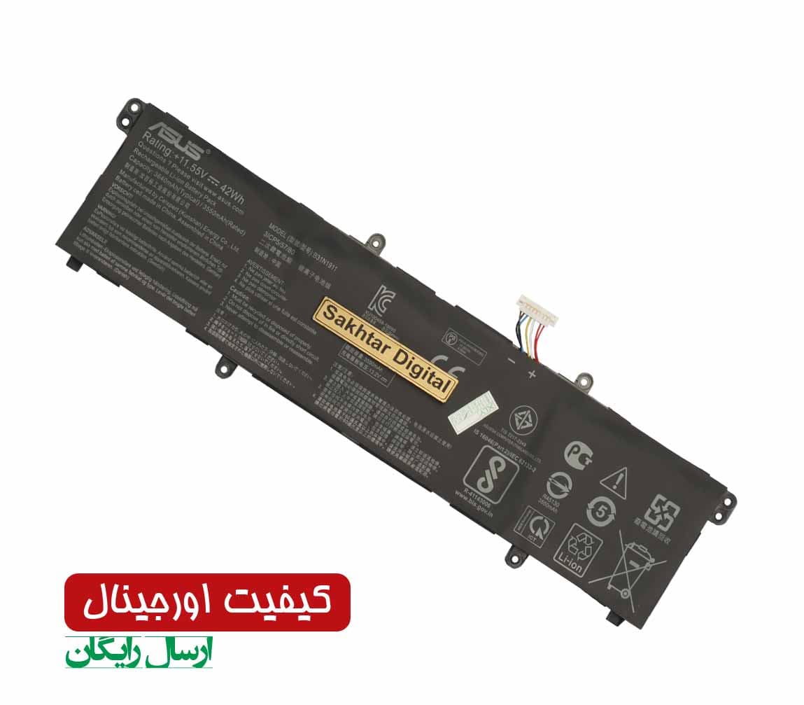 باتری اورجینال لپ تاپ ایسوس Asus VivoBook X413 / M413