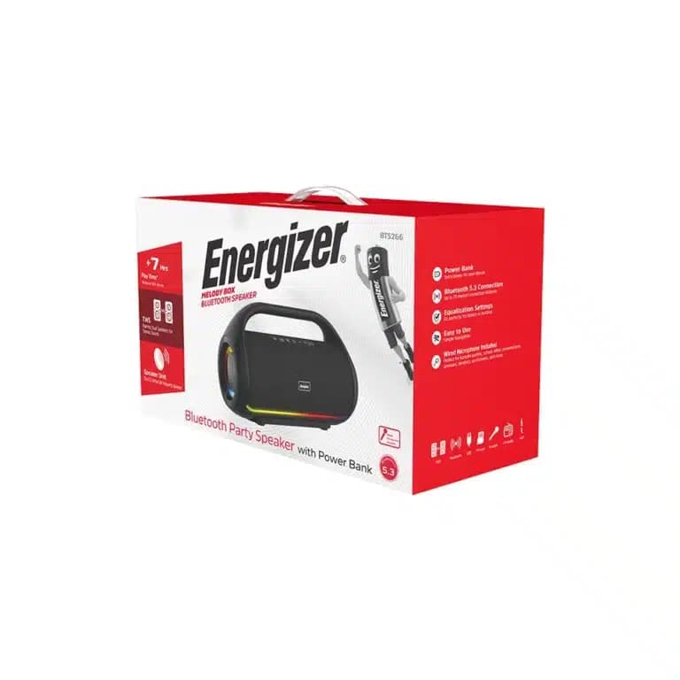 اسپیکر قابل حمل Energizer مدل BTS266 — تصویر ۴