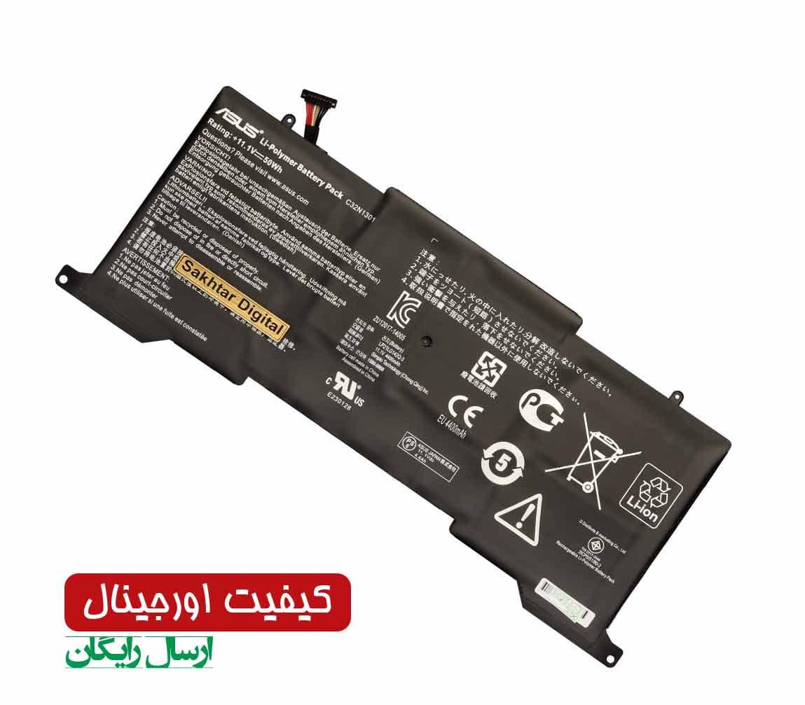 باتری اورجینال لپ تاپ ایسوس Asus Zenbook UX31L — تصویر ۲