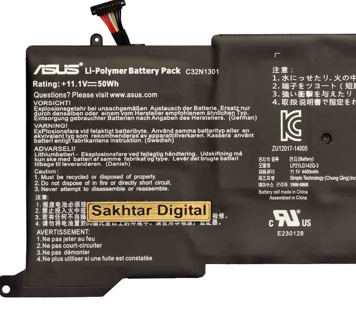 باتری اورجینال لپ تاپ ایسوس Asus Zenbook UX31L — تصویر ۵
