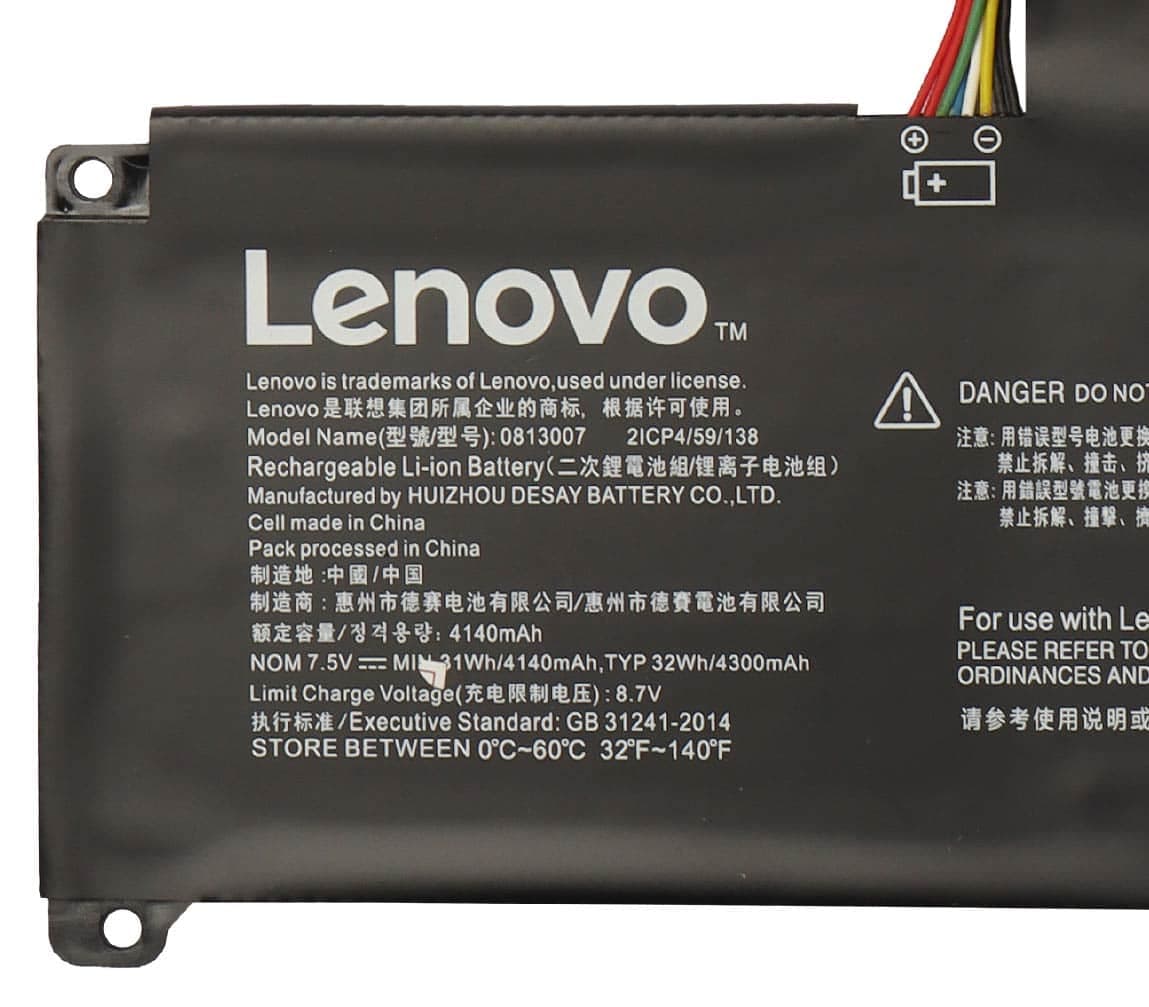 باتری اورجینال لپ تاپ لنوو Lenovo IdeaPad 120S — تصویر ۵