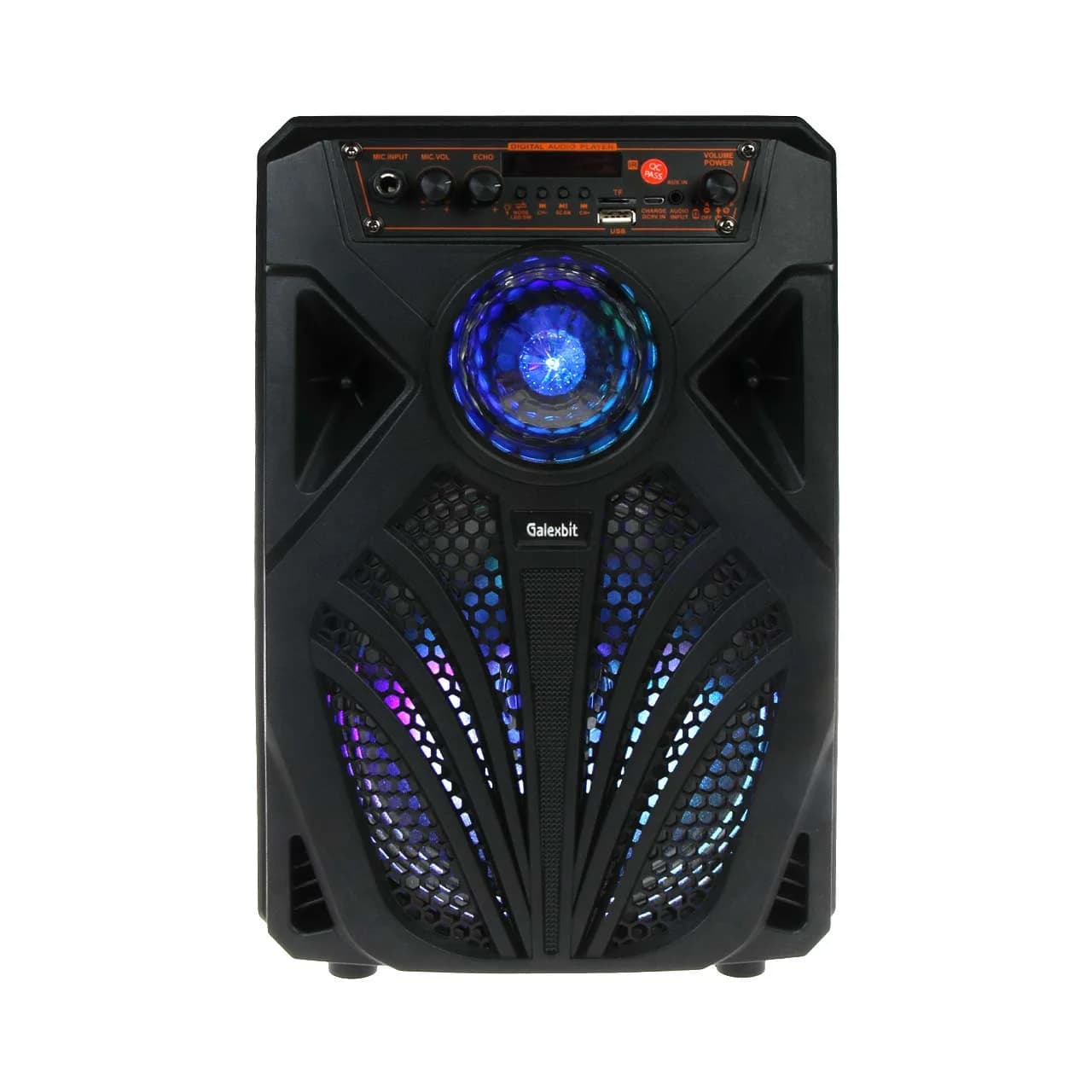 اسپیکر چمدانی 8 اینچی Galexbit مدل GS17 – مشکی — تصویر ۳