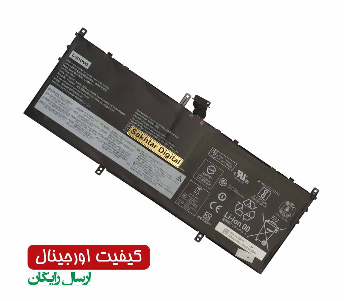 باتری اورجینال لپ تاپ لنوو Lenovo Yoga C640