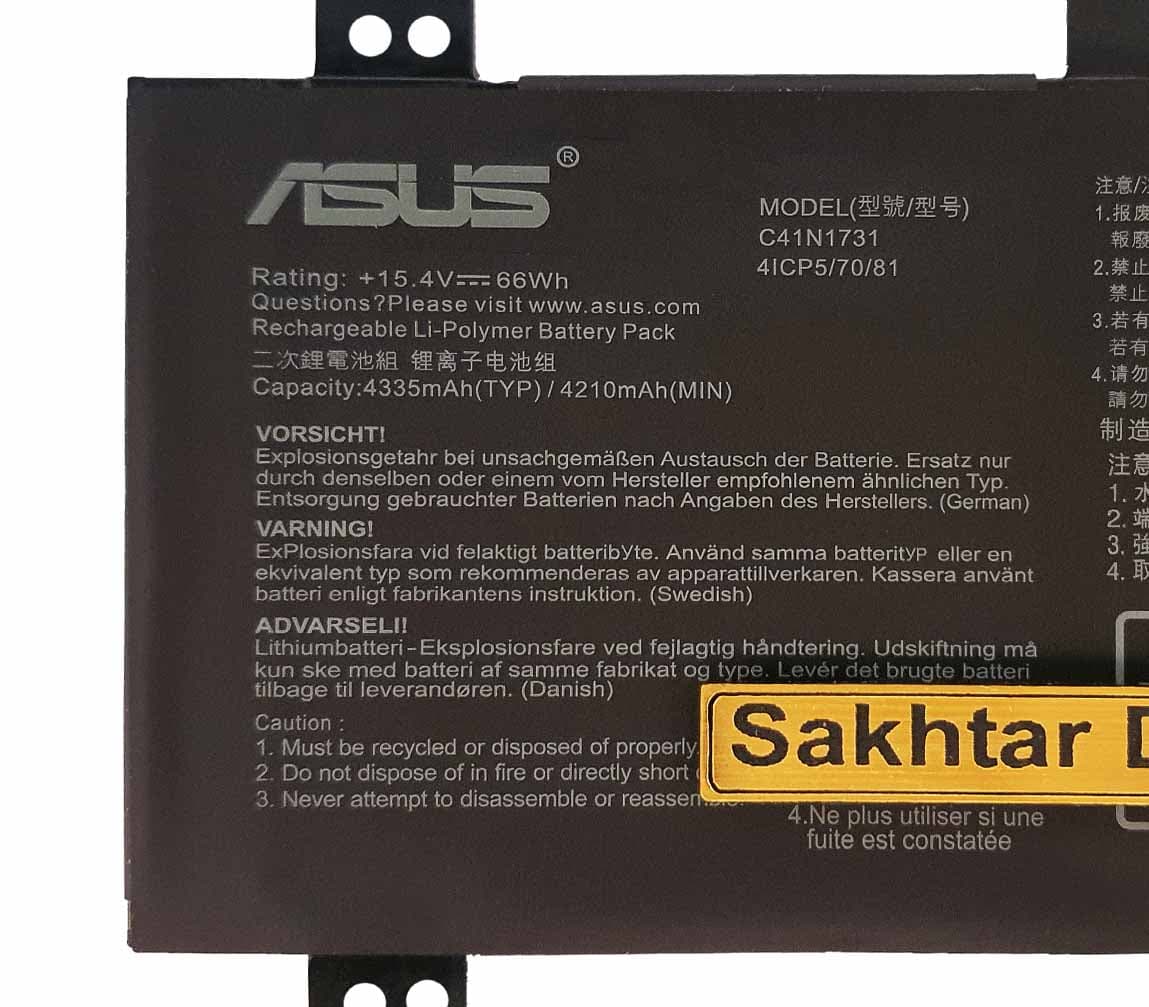 فن سی پی یو و فن گرافیک لپ تاپ ایسوس Asus GL504 — تصویر ۱۱