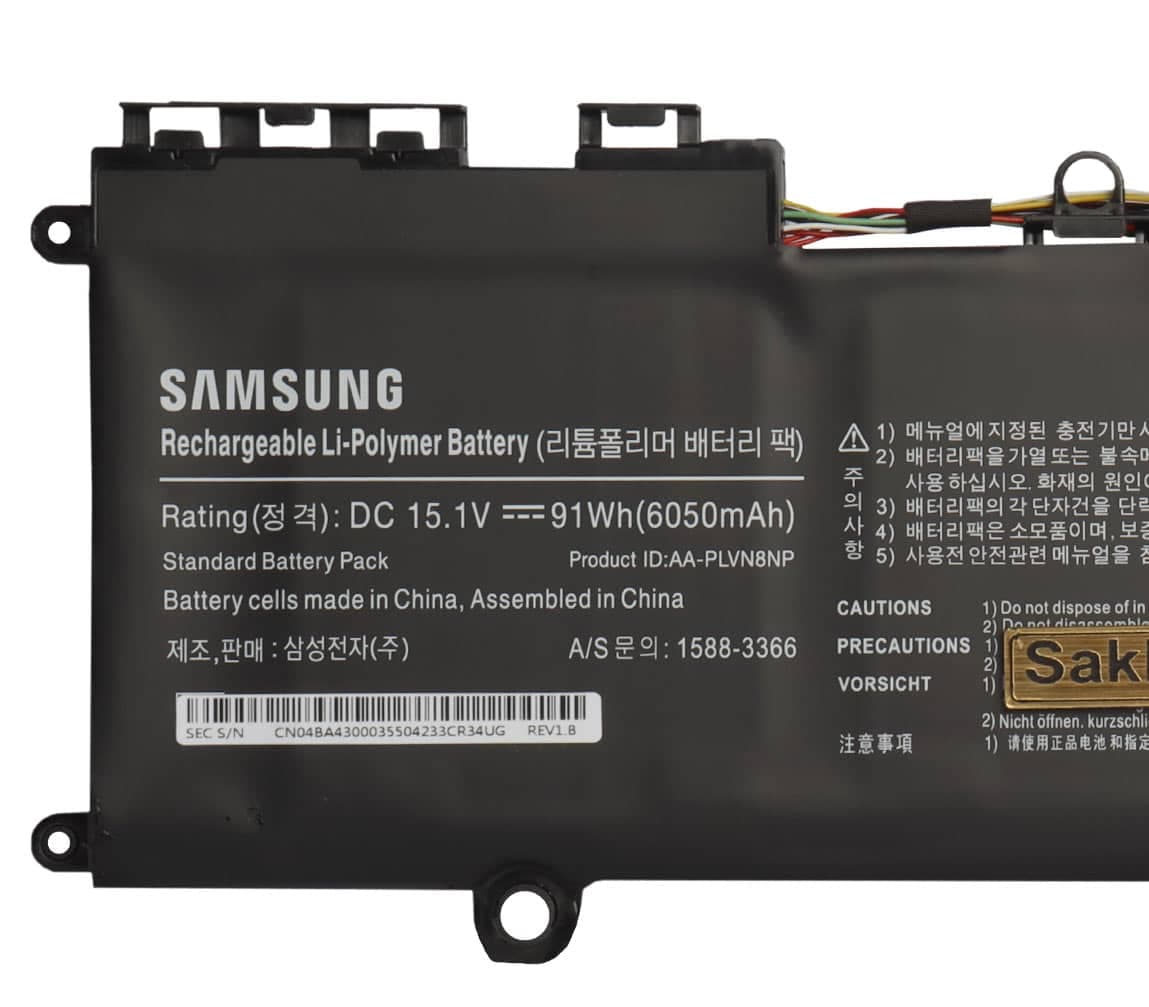 باتری اورجینال لپ تاپ سامسونگ Samsung NP880Z5E / NP770 — تصویر ۵
