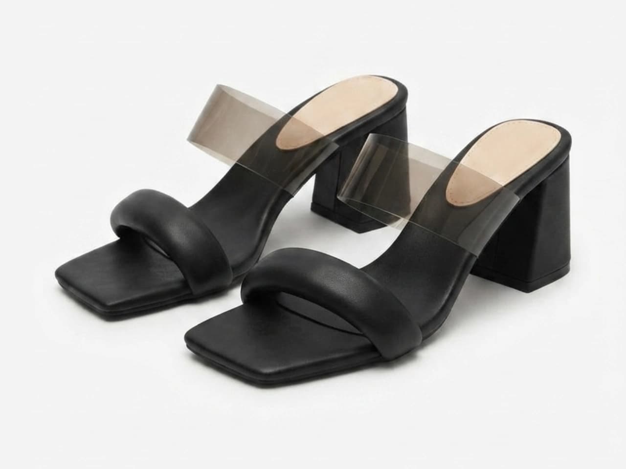 صندل پاشنه دار طلقی فشن | FASHION — تصویر ۳