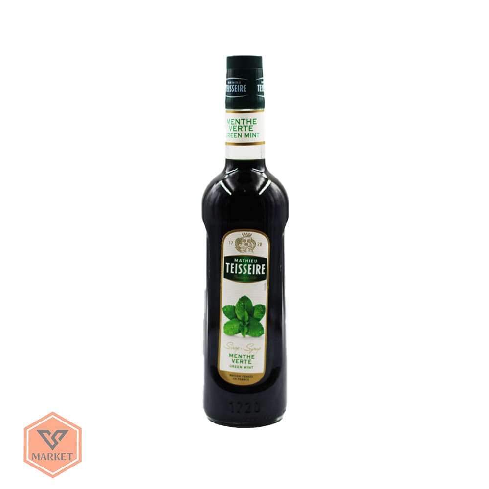 سیروپ نعناع سبز متیو تیزر (Mathieu Teisseire Green Mint) حجم 700 میلی‌لیتر — تصویر ۲