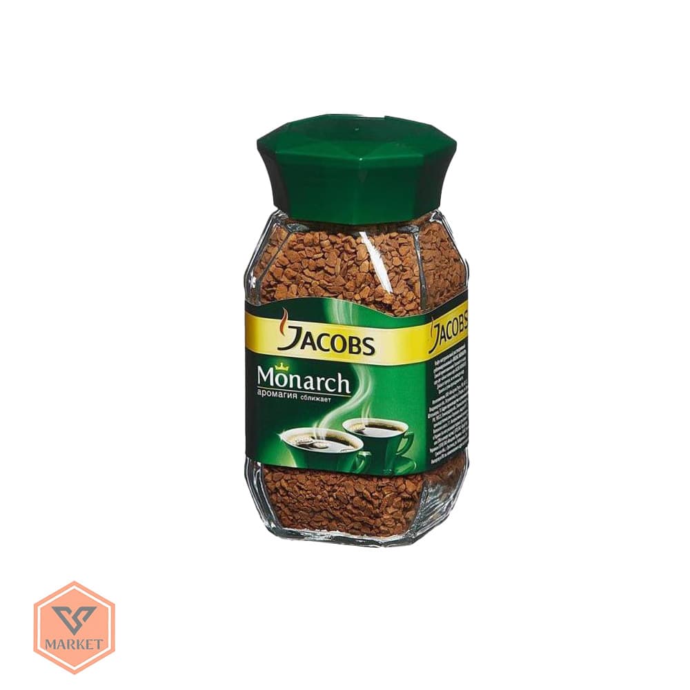 خرید قهوه فوری جاکوبز مدل مونارک (Jacobs Monarch) | شیشه‌ای اصل 190 گرمی — تصویر ۲