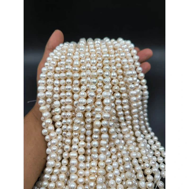 ریسه مروارید پرورشی سایز 9 الی 10 میلیمتر کد 8392